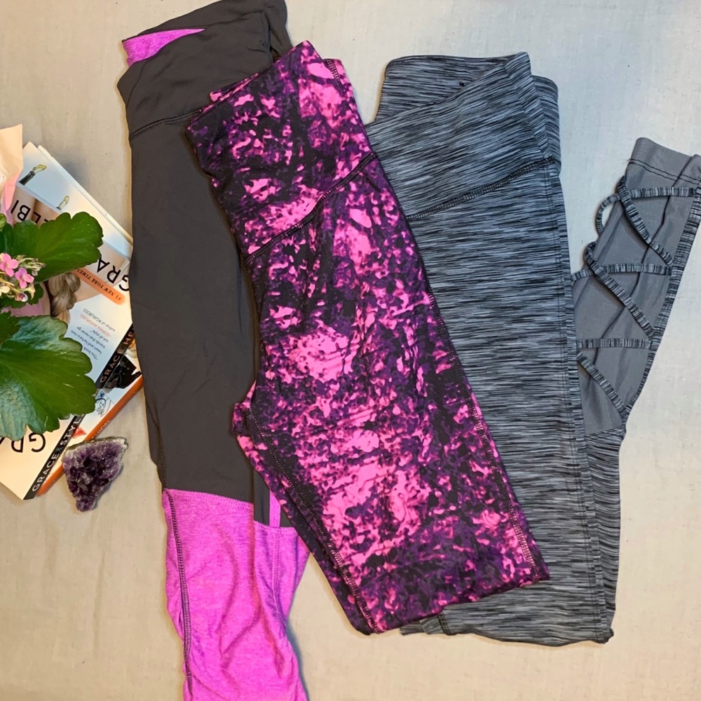 Lot of THREE Champion Leggings • XS